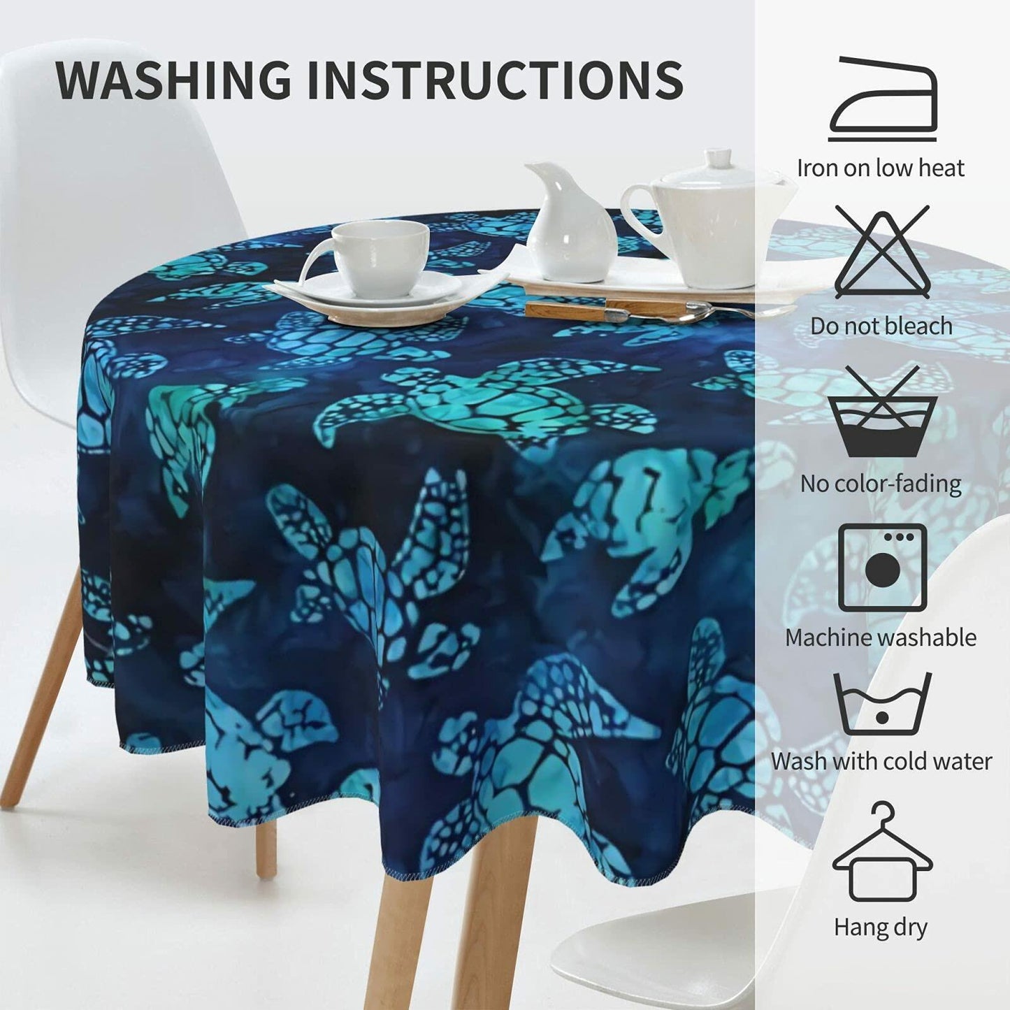 PTLIHU 78 Polyester Turtle Game Mat Durable Outdoor Sports Toy for Kids