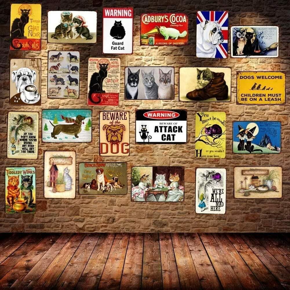 Krouterebs Antique Metal Private Sign Do Not Read Brown 8x12 Inch