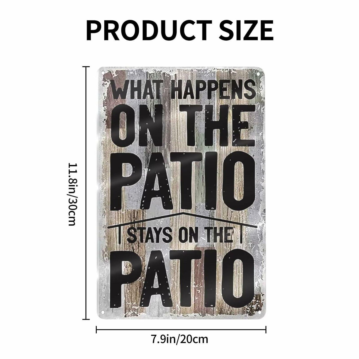 GCOCL Metal Tin Sign Wall Decor Man Cave Bar Patio Coffee Beer Color4d