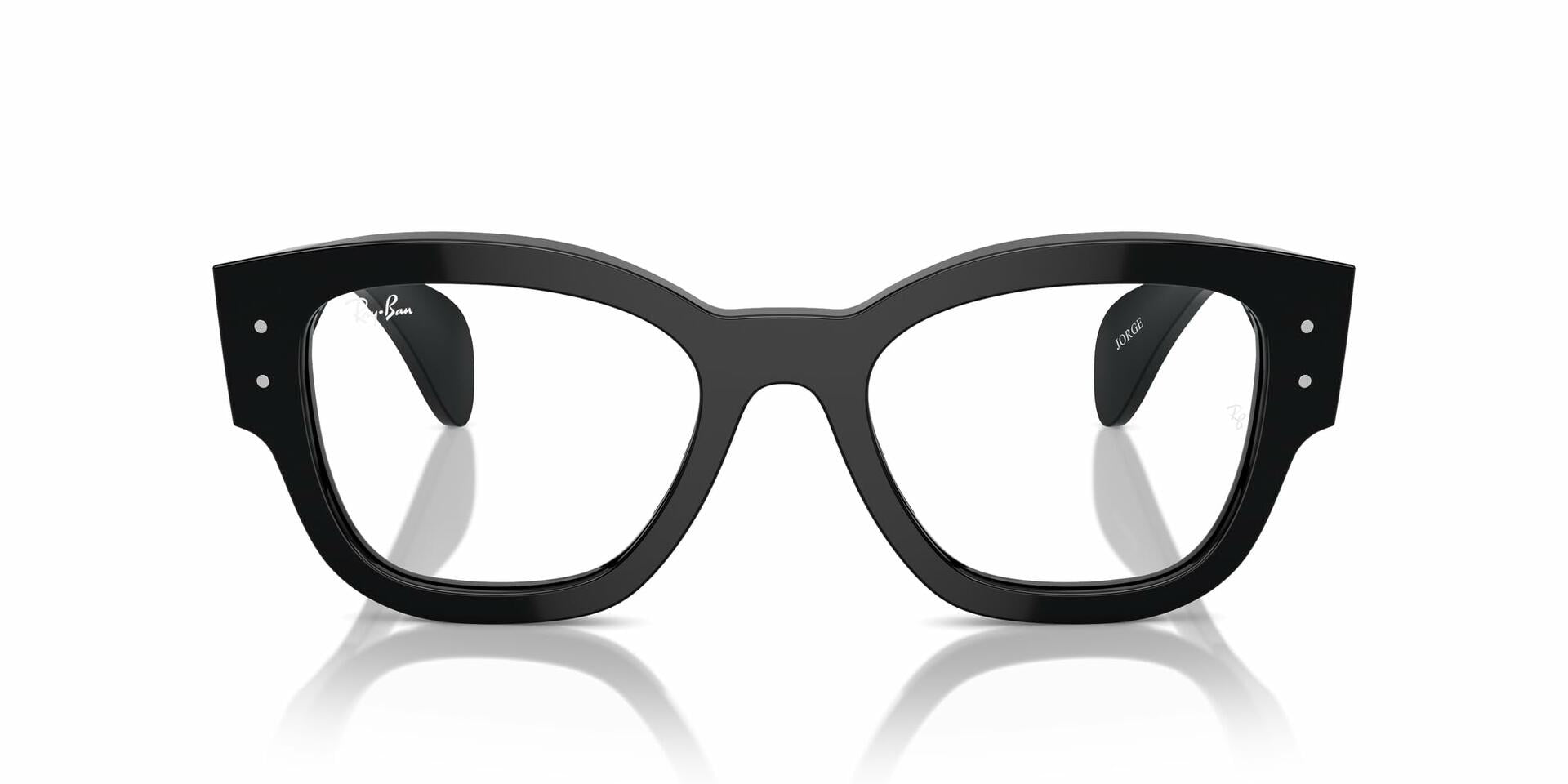 Ray-Ban RX7681V Jorge Prescription Eyewear Frames Black 52mm