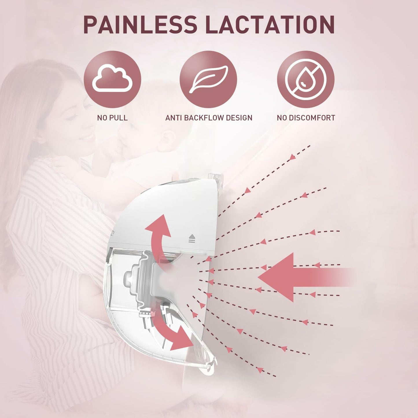 Skeufy Momcozy M5 Breast Pump Flange Inserts 15/17/19/21mm 8PCS