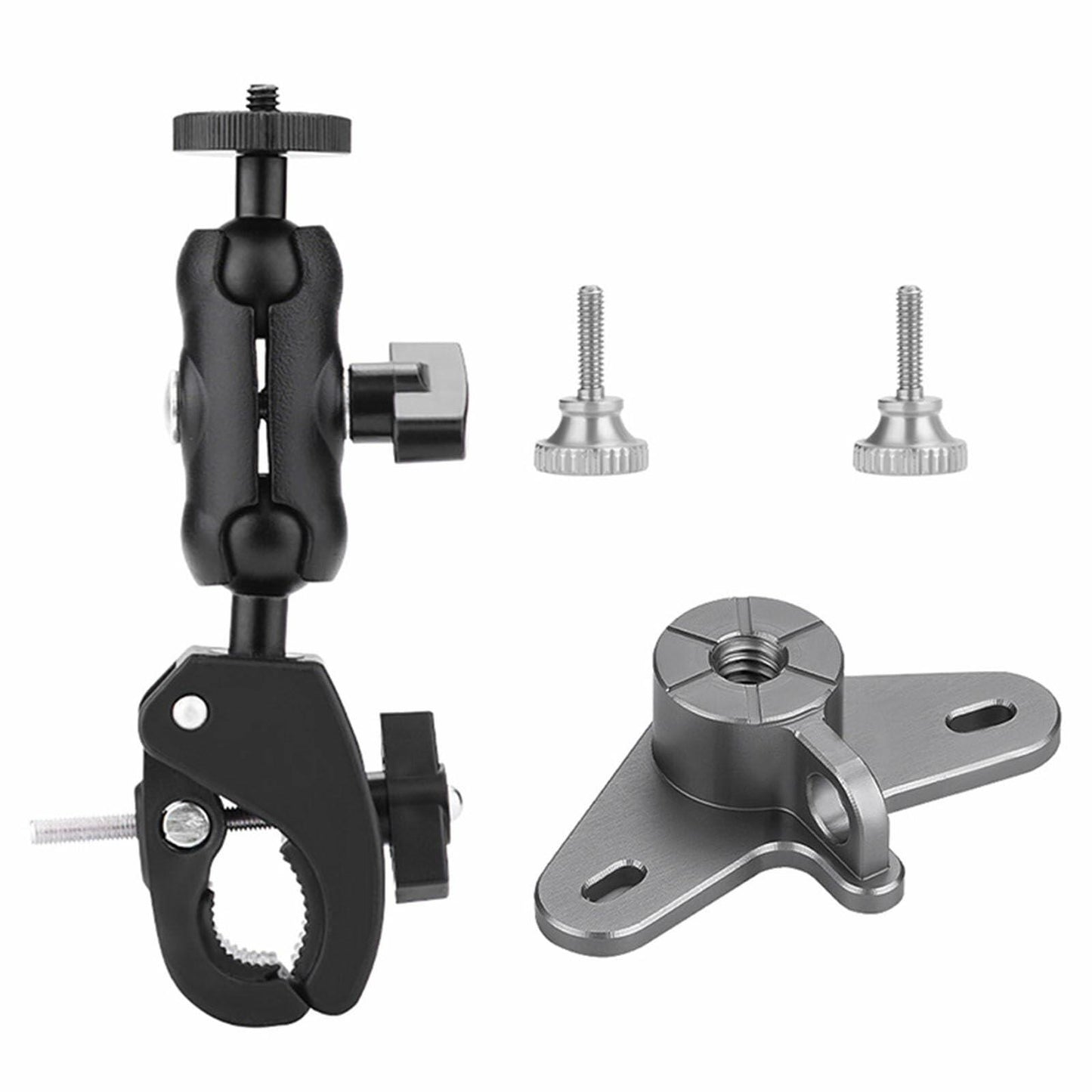 Metal Bike Handlebar Mount Adapter for DJI OSMO Pocket 3 Action 4 RC2