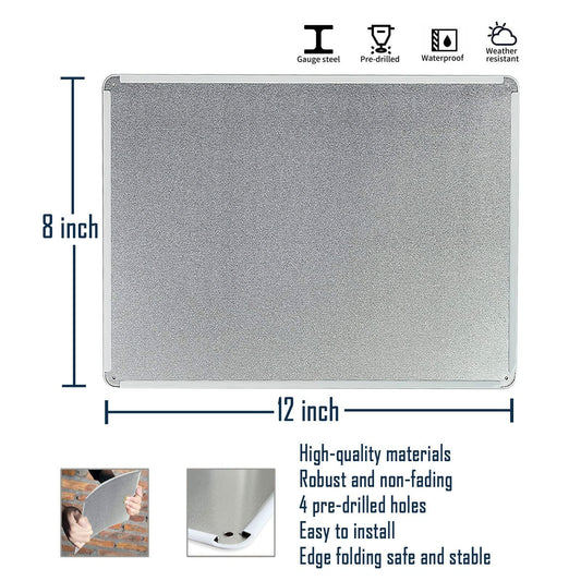 Oedrtqi Farrah Plays Skateboard Metal Tin Sign Wall Art 8x12 Inch