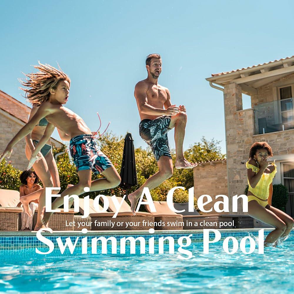 X5MPLXPMX 2 Pack Pool Skimmer Basket Replacement for Swimline Hydrotools Black