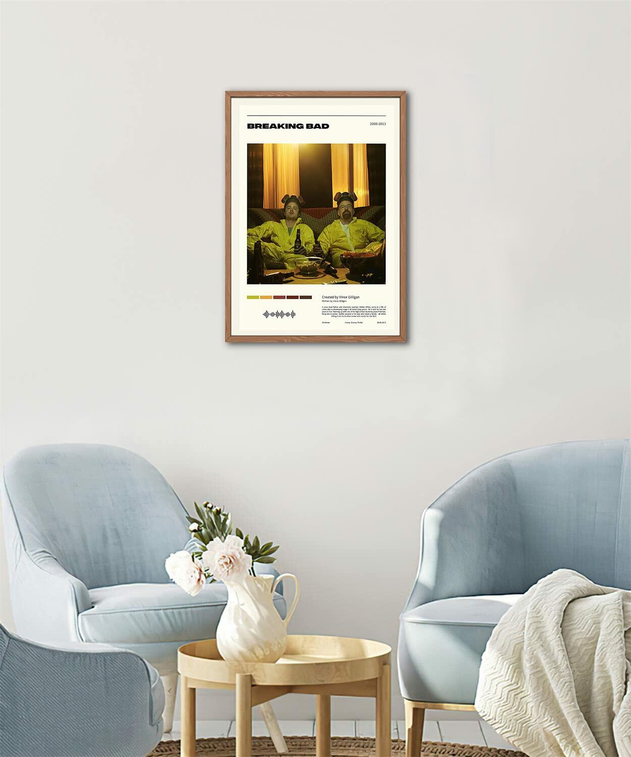 Meitux Jurassic Park Canvas Wall Art Poster 12x18in Unframed Art Deco