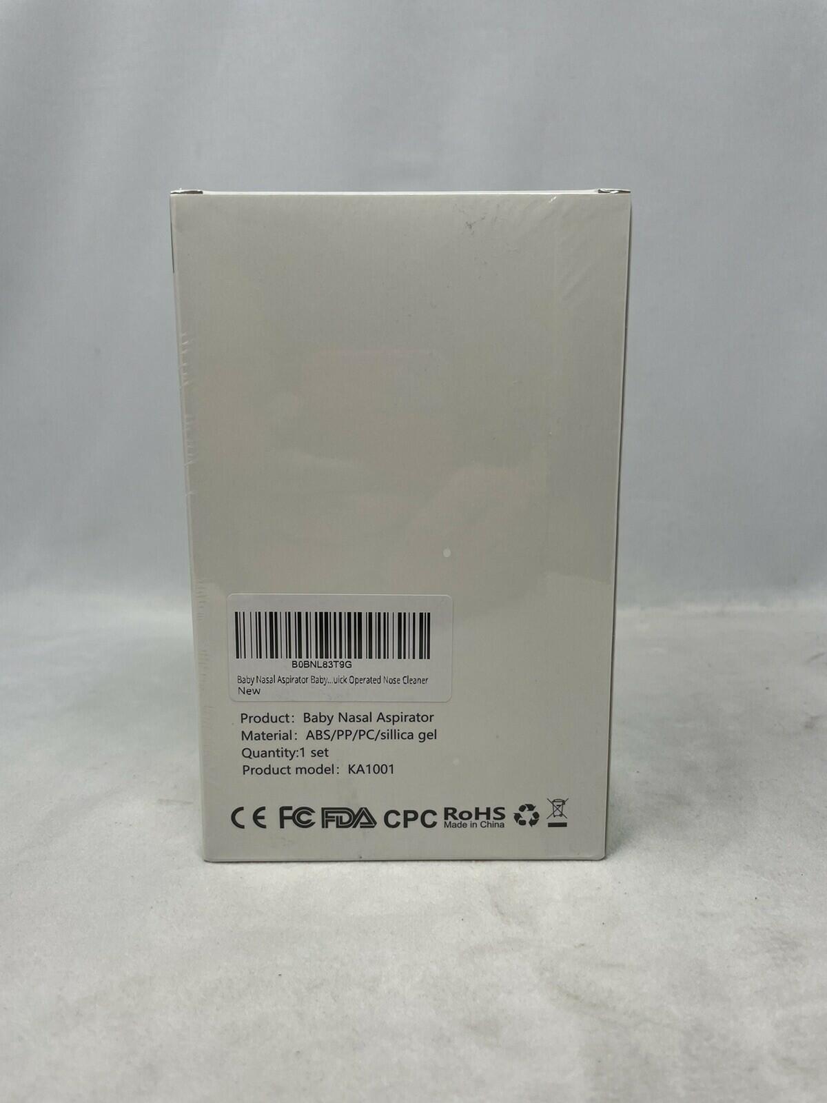 Tinyimi Nasal Aspirator for Baby Electric Light Soothing Function White