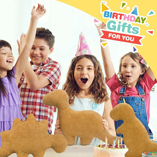 Aiideals Dino Nugget Plush Pillow Small Brontosaurus Dinosaur