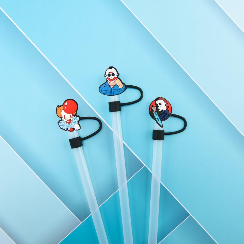 CovCap Compatible Stanley 30&40oz Tumbler Halloween Silicone Straw Covers 10pcs