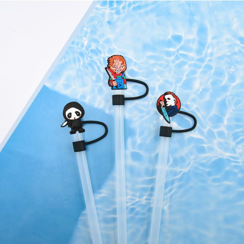 CovCap Compatible Stanley 30&40oz Tumbler Halloween Silicone Straw Covers 10pcs