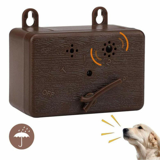 Humutan Anti Barking Device Waterproof Ultrasonic Adjustable Level Outdoor