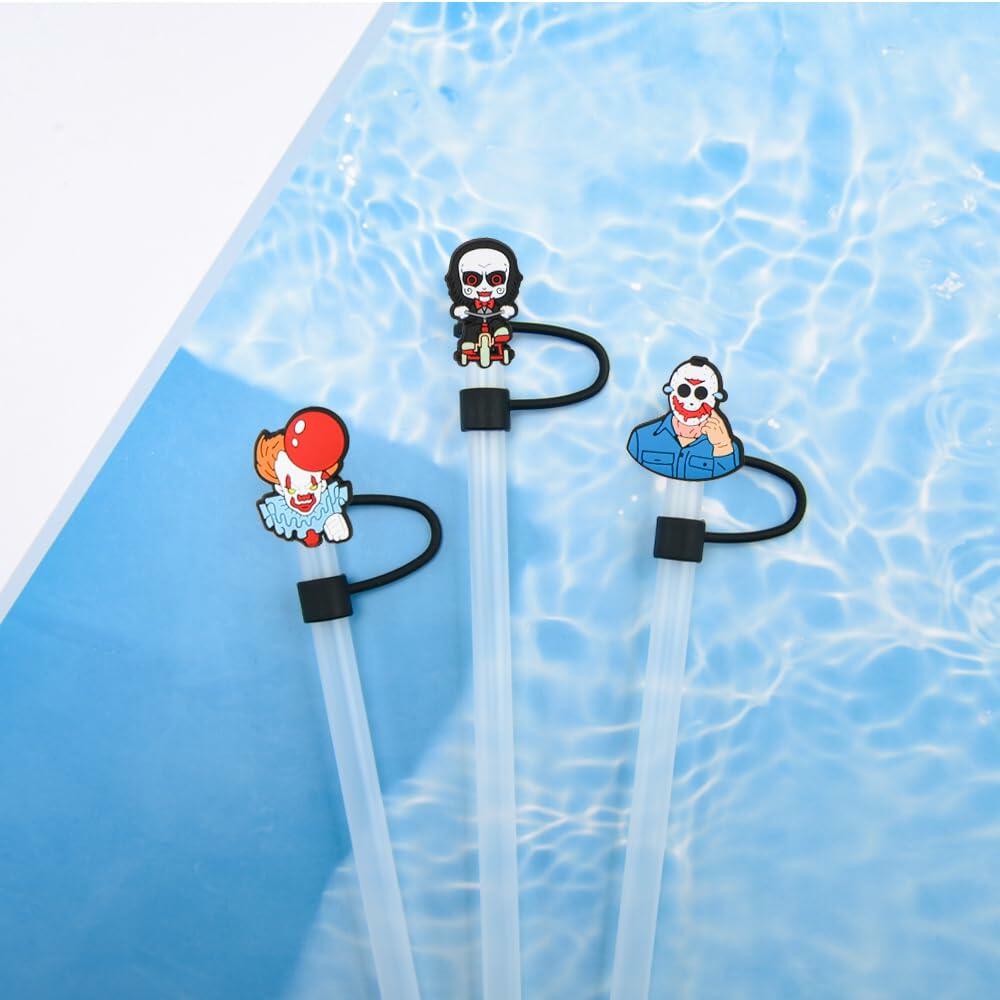 CovCap Compatible Stanley 30&40oz Tumbler Halloween Silicone Straw Covers 10pcs