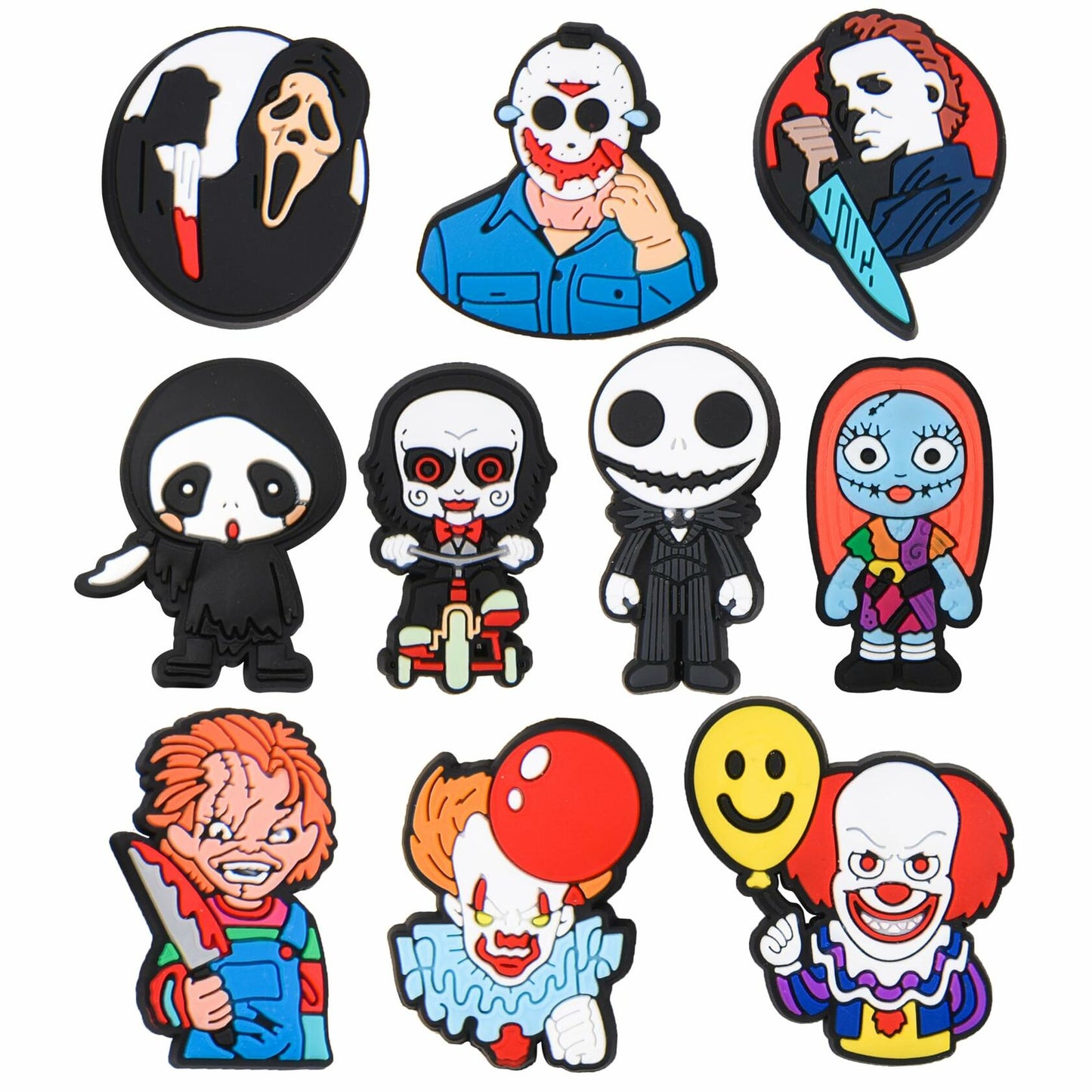 CovCap Compatible Stanley 30&40oz Tumbler Halloween Silicone Straw Covers 10pcs