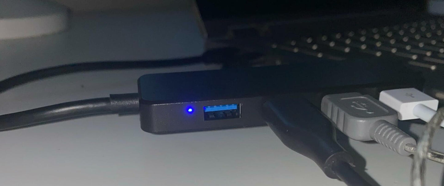 Generic USB 3.0 4-Port Hub High Speed Multi Adapter for PC Mac Laptop