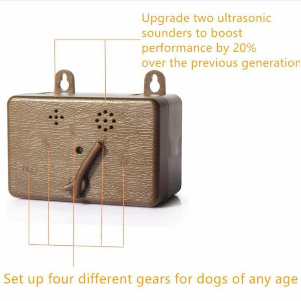 Humutan Anti Barking Device Waterproof Ultrasonic Adjustable Level Outdoor