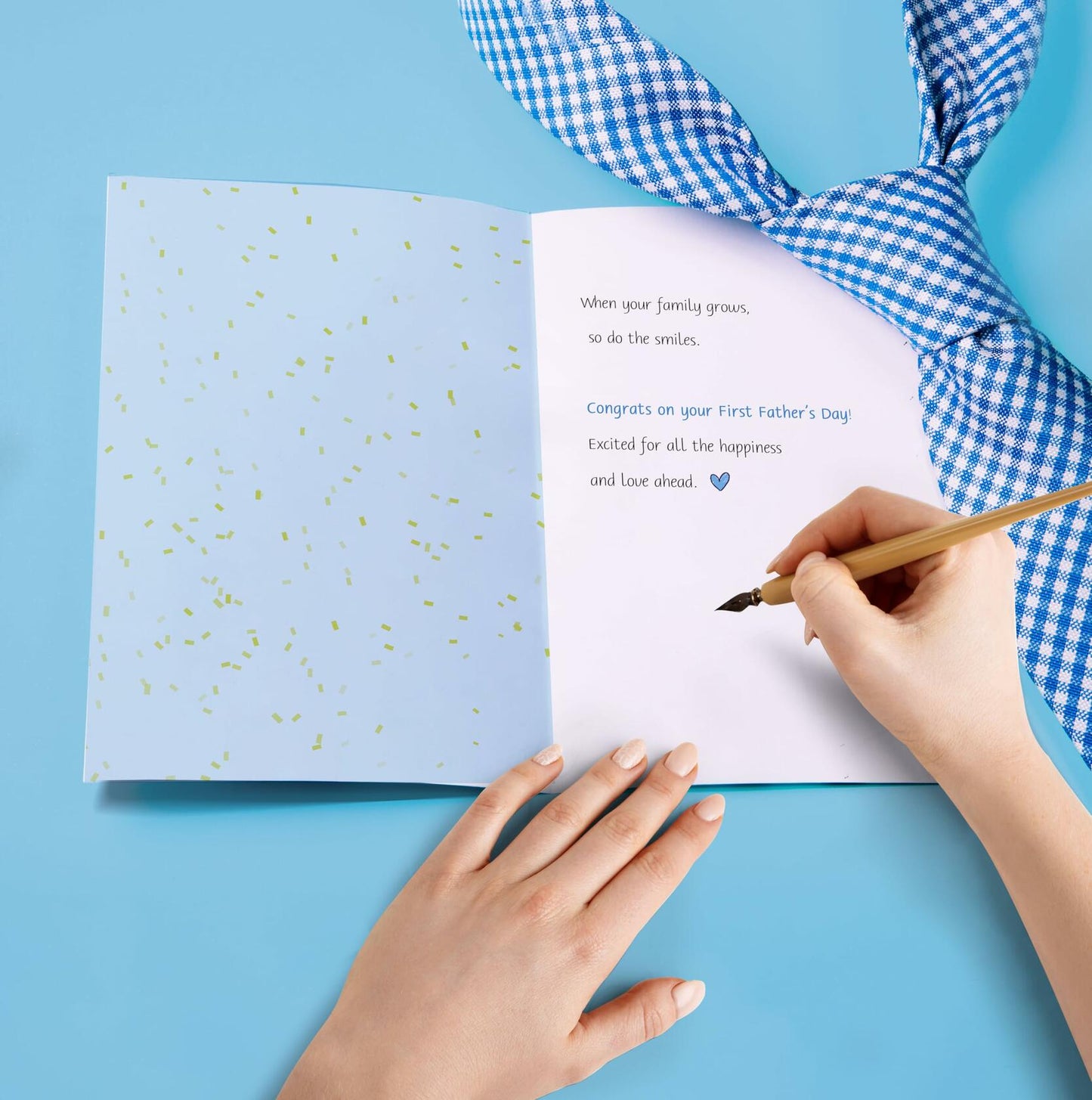 IDU First Father’s Day Card Gift from Baby Son Daughter Wife for New Dad 2025