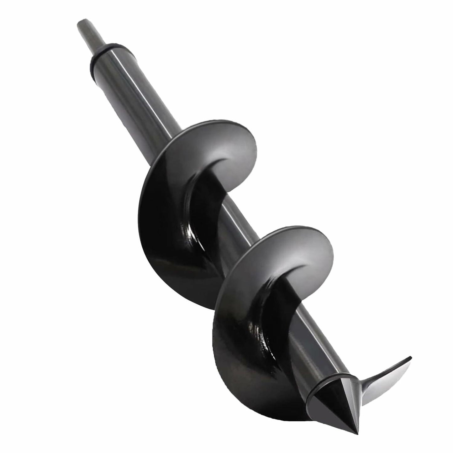 [Like New] SYITCUN 4"x12" Heavy-Duty Garden Auger Drill Bit Black 3/8" Hex Drive