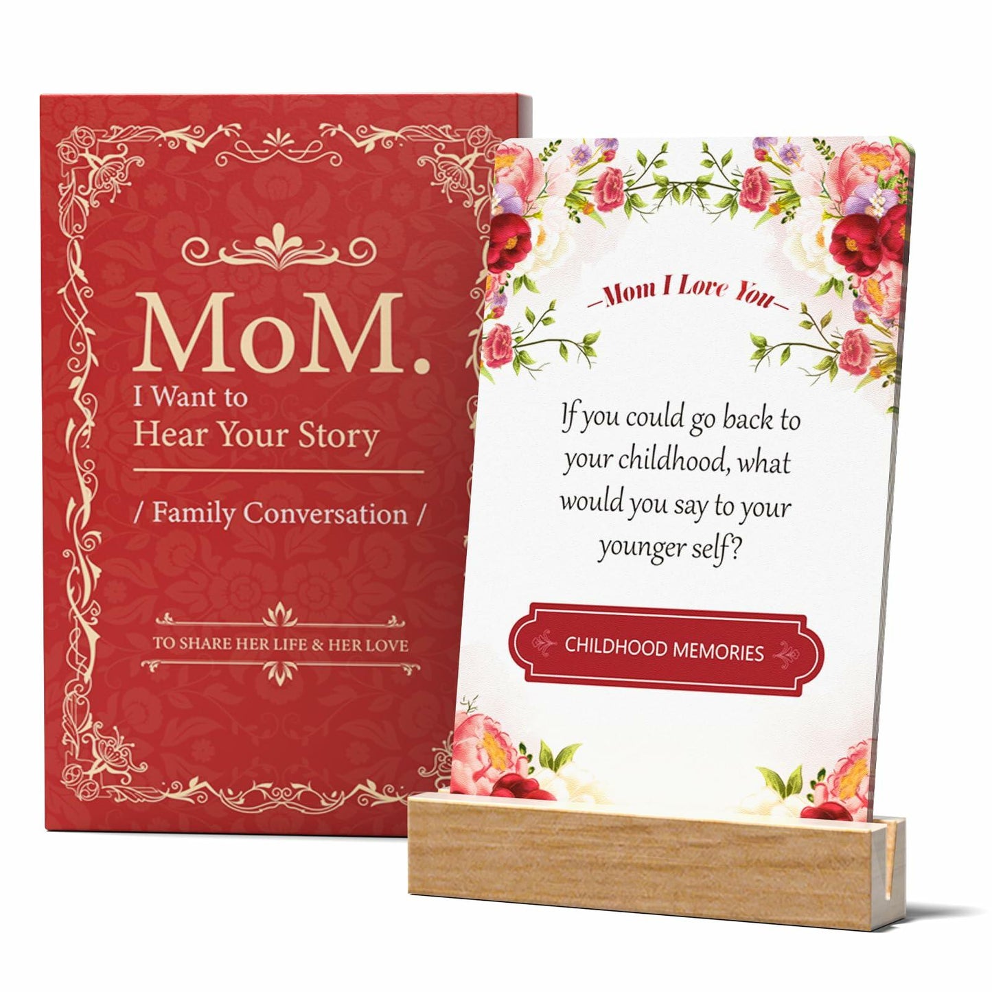 Dreambrook Mom Conversation Cards Meaningful Talk Mothers Day Gift