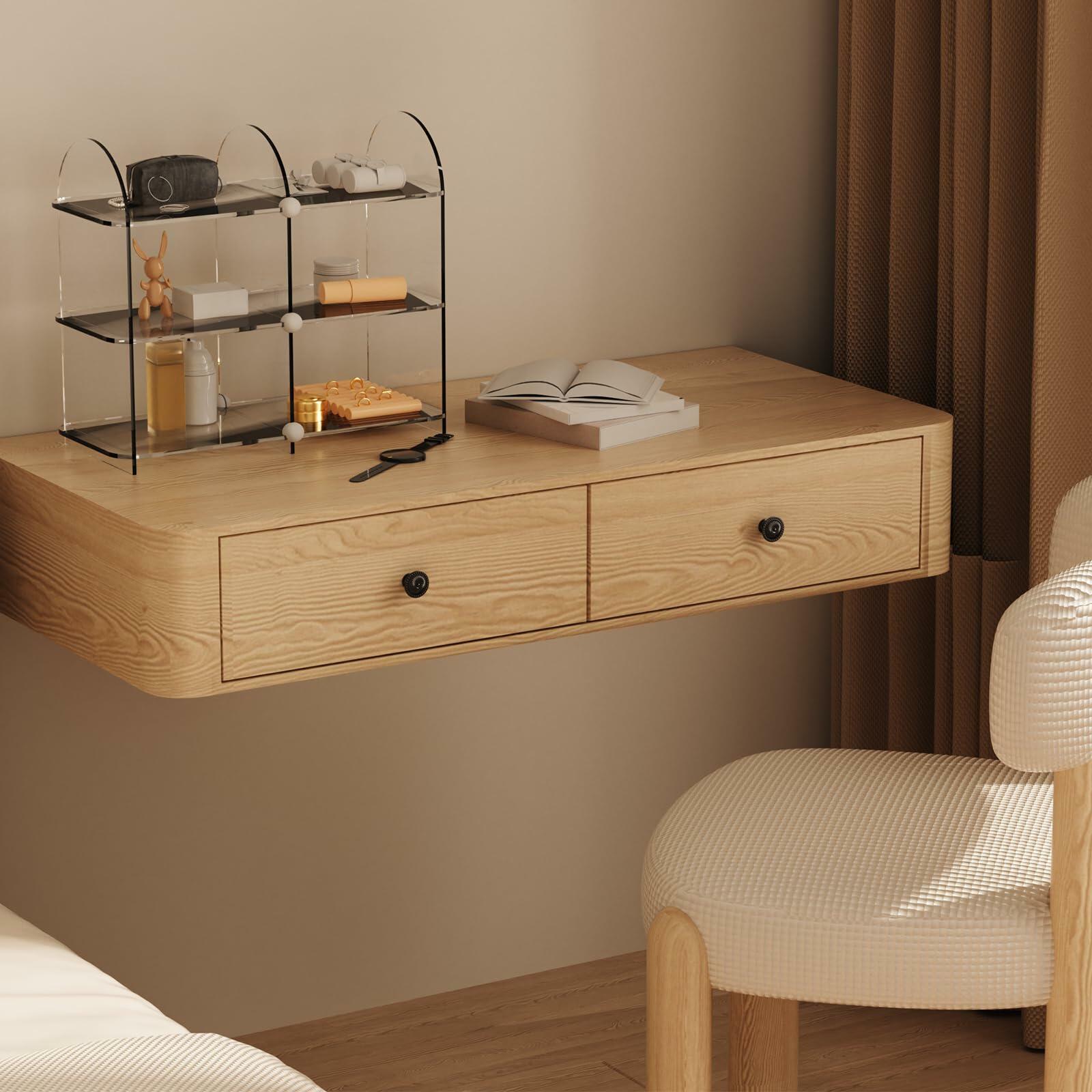 homdiy 20 Pack Round Cabinet Knobs Brushed Gold Zinc Modern Hardware