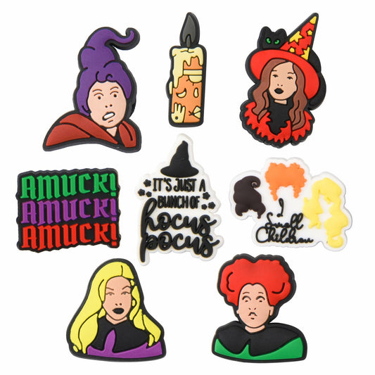 CovCap Compatible Stanley 30&40oz Tumbler Halloween Silicone Straw Covers 8pcs