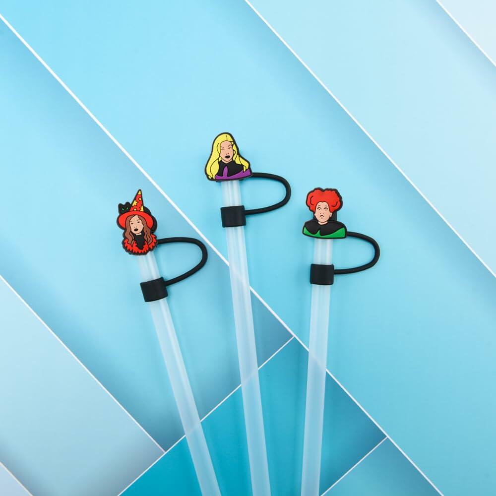CovCap Compatible Stanley 30&40oz Tumbler Halloween Silicone Straw Covers 8pcs
