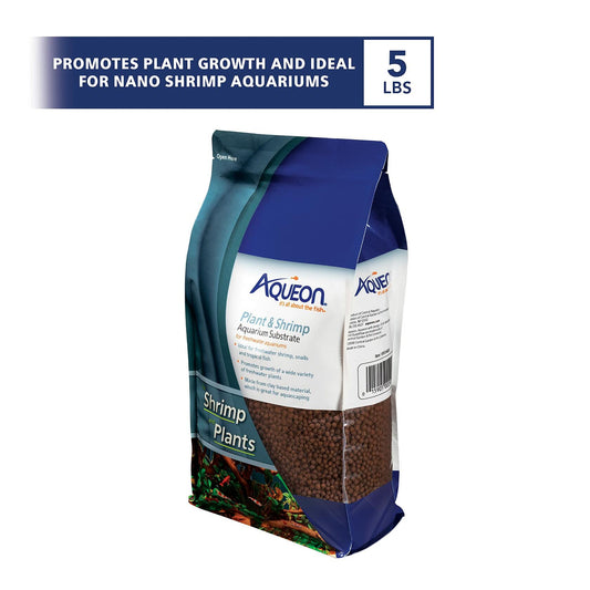 Aqueon Plant and Shrimp Aquarium Substrate Aqua Soil for Fish Tanks 5 lbs