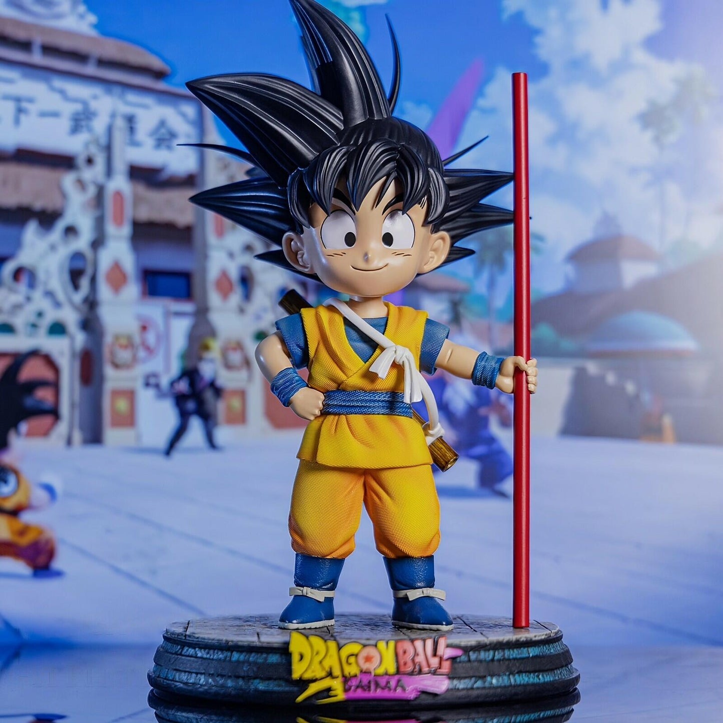 Unbranded Anime DBZ Daima Kid Goku Mini Q PVC Statue Dragon Ball Z