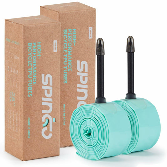 SPINGO 2-Pack TPU Inner Tubes 700C/MTB26/27.5/29in Presta Valve 48mm