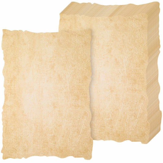 [Like New] Harloon Vintage Watercolor Paper 200GSM Brown 8x6in 100 Sheets Cardstock