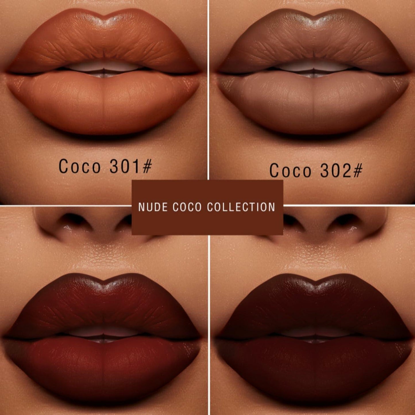 MAEPEOR Semi Matte Lipstick Creamy Natural Nude Color 303 0.71oz