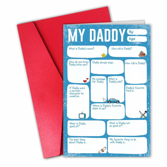 CSMOSJgreetings DIY Father’s Day Card Fill in the Blank Thank You Card from Son