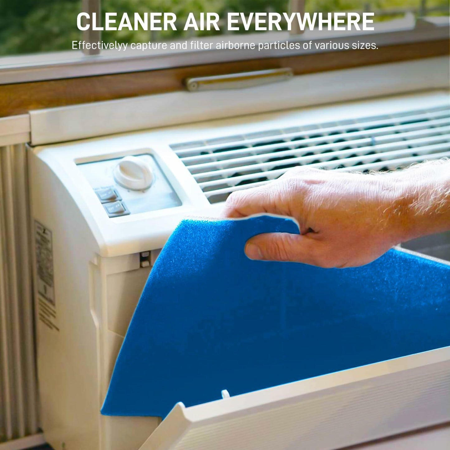 12 Pack Air Vent Filters 4x10in MERV 8 Triple Layer Electrostatic Floor Filters