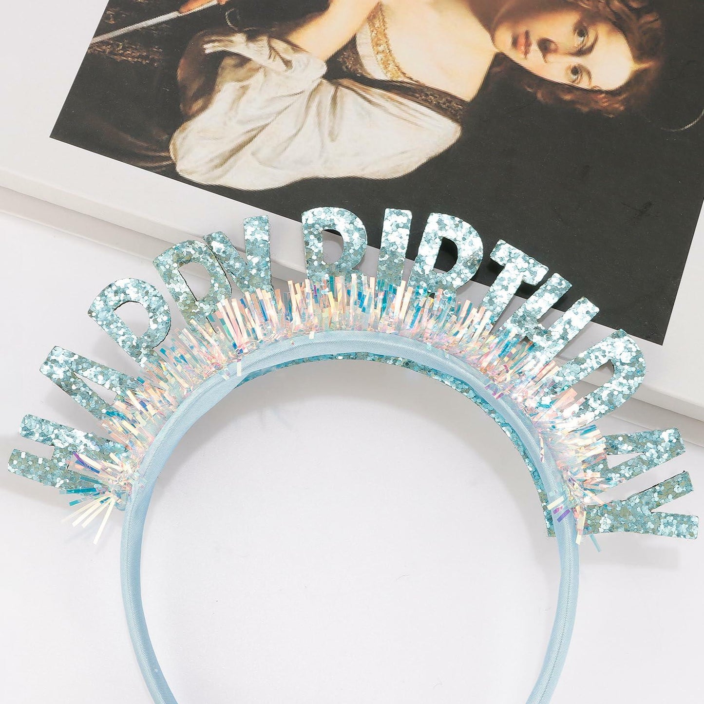 COCIDE Birthday Headbands for Women & Girls Happy Birthday Tiara Party Crown