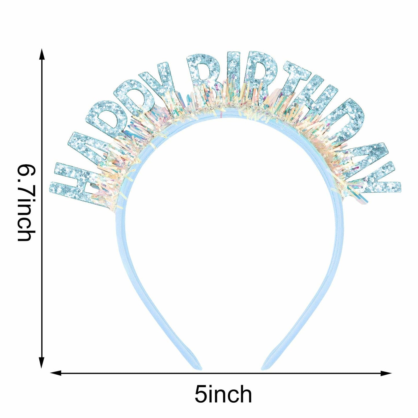 COCIDE Birthday Headbands for Women & Girls Happy Birthday Tiara Party Crown