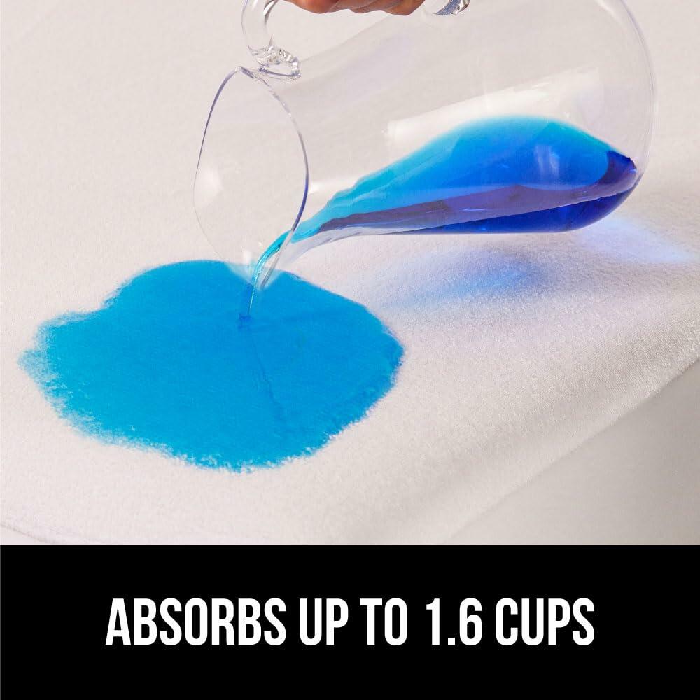 [Like New] GORILLA GRIP Waterproof Mattress Protector Full Size White Hypoallergenic