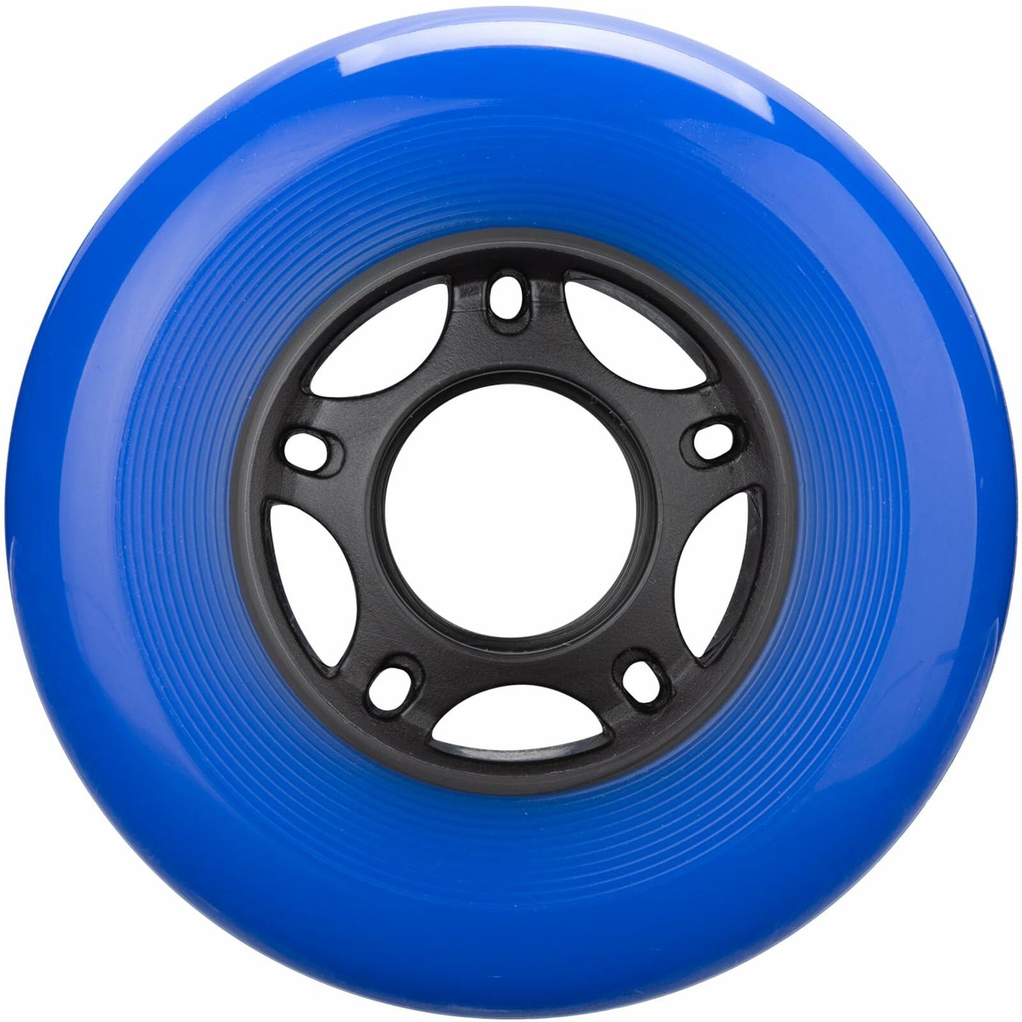 WHEELCOME Inline Skate Wheels 85a Blue 64mm 8-Pack Replacement
