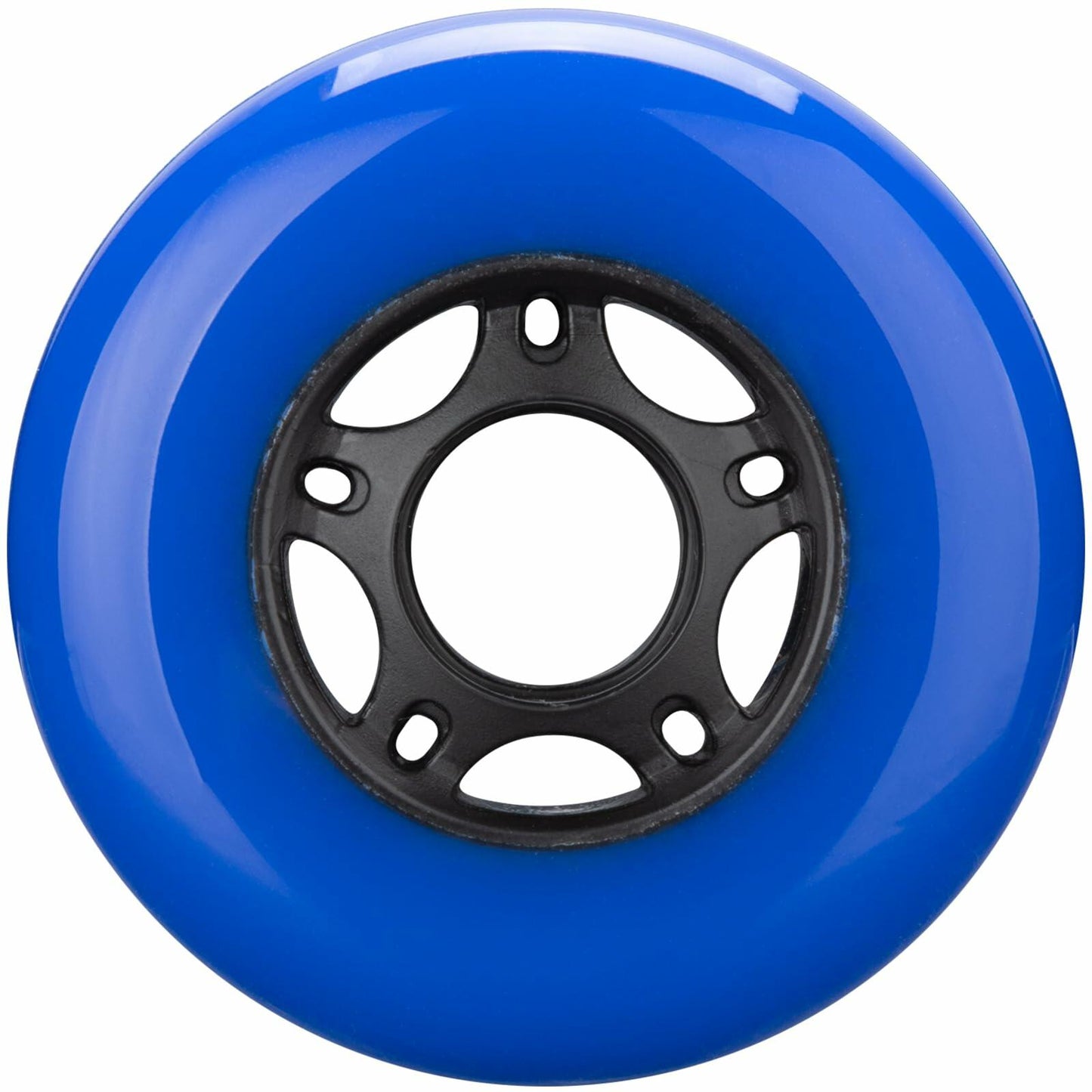 WHEELCOME Inline Skate Wheels 85a Blue 64mm 8-Pack Replacement