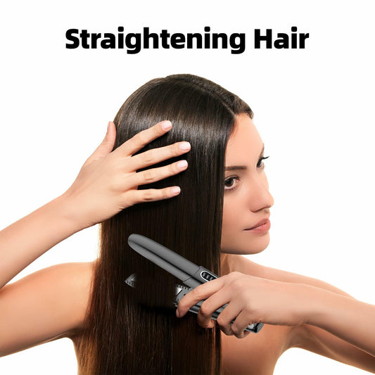 MARSDREAMS Portable HairStraightener Rechargeable  Straightening Wand for Travel