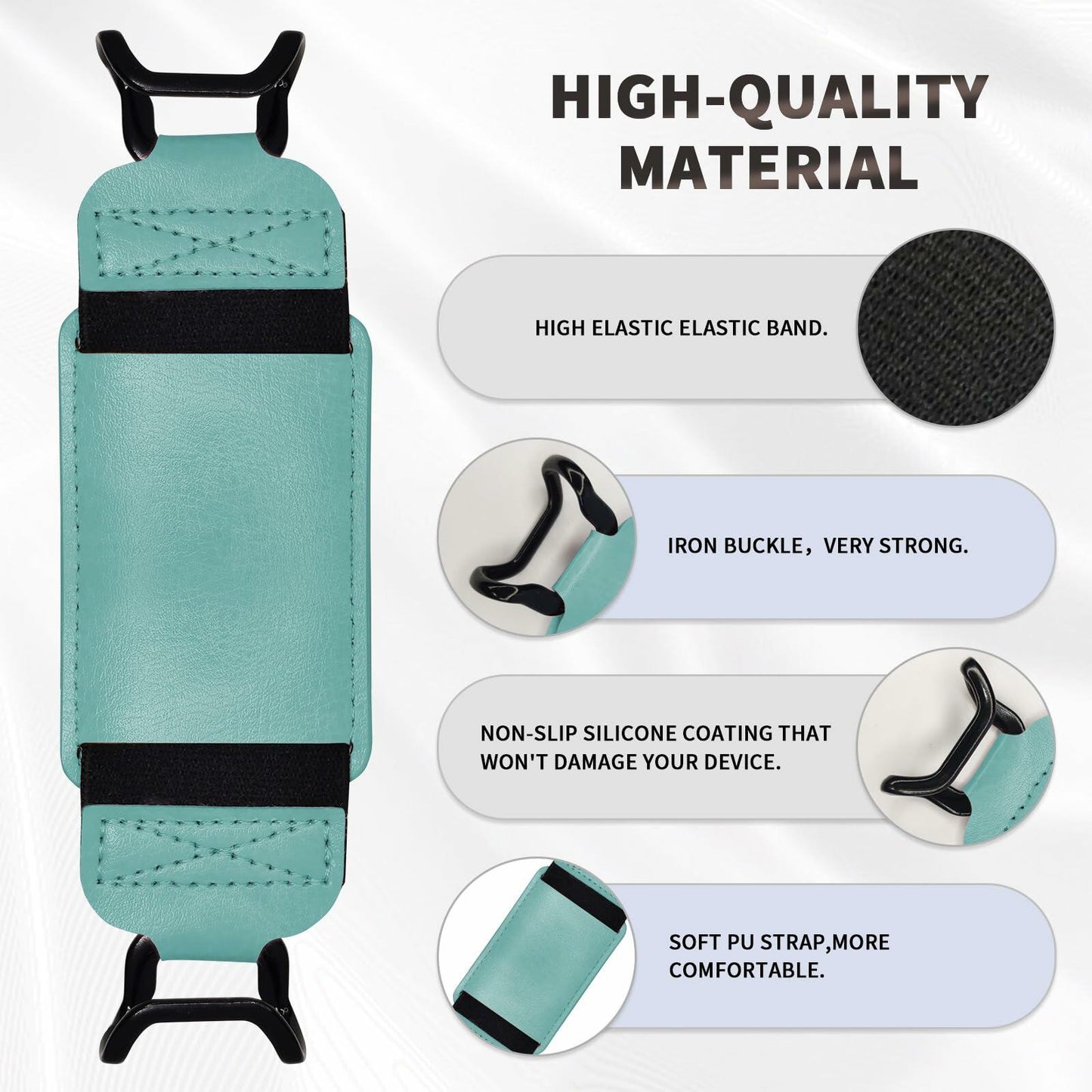 Gowjaw Secure Hand Strap for 6-7" Kindle Tablets Light Blue