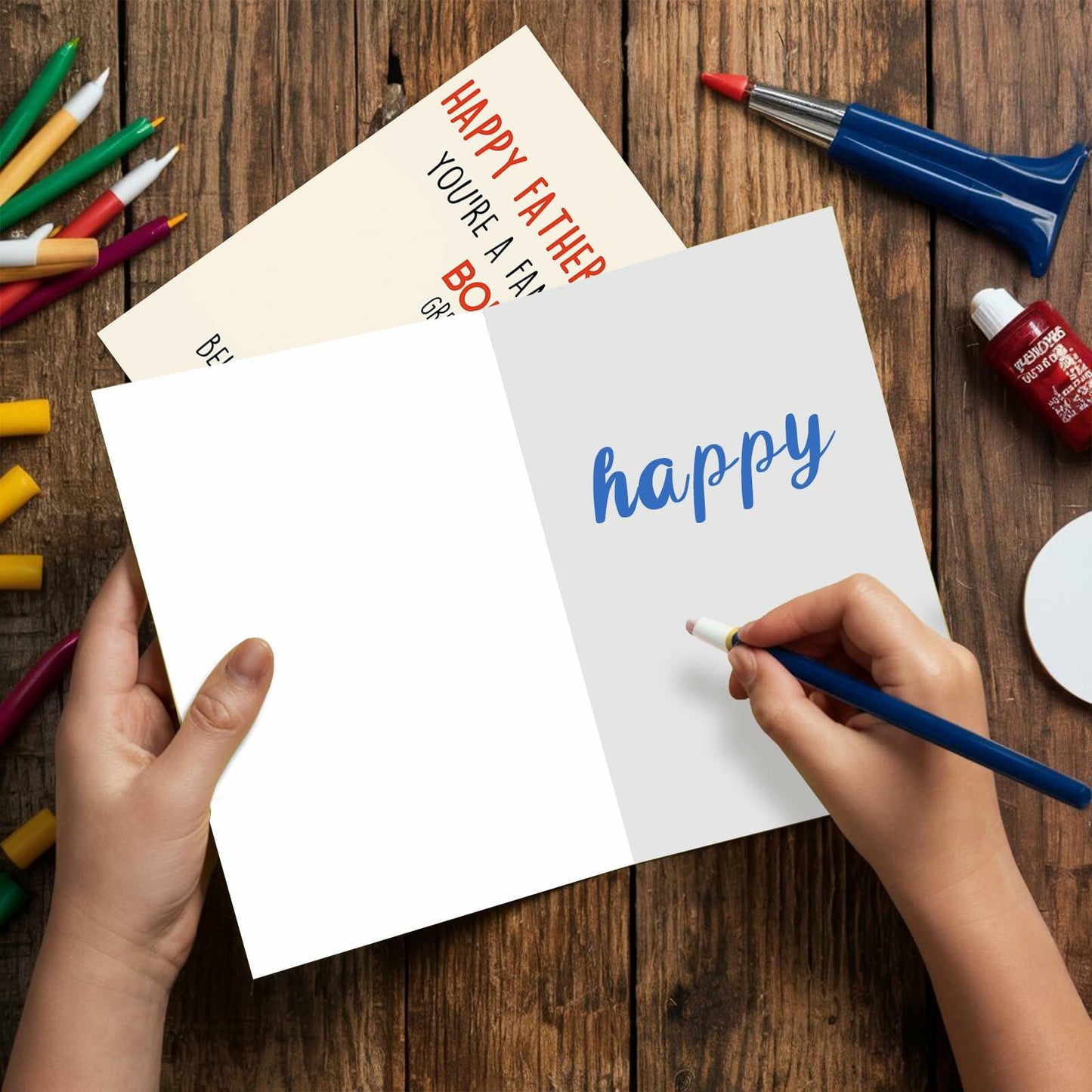 Missonemi Funny Fathers Day Card Gift for Dad Vintage MS366