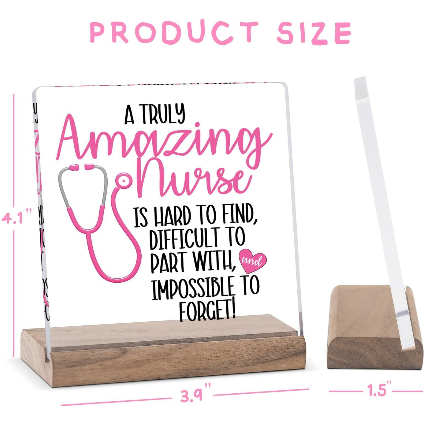 Nurse Gifts For Women Retirement Nurse Practitioner CNA RN Pink