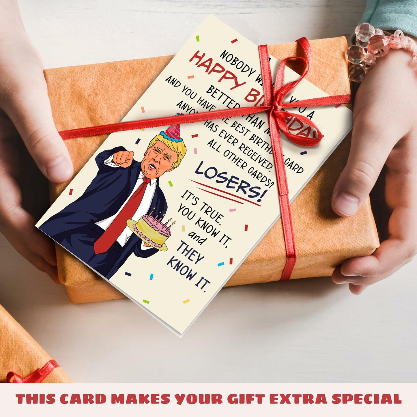 Pawzity Funny Fathers Day Card for Dad 5.3x8in Red Envelope Single