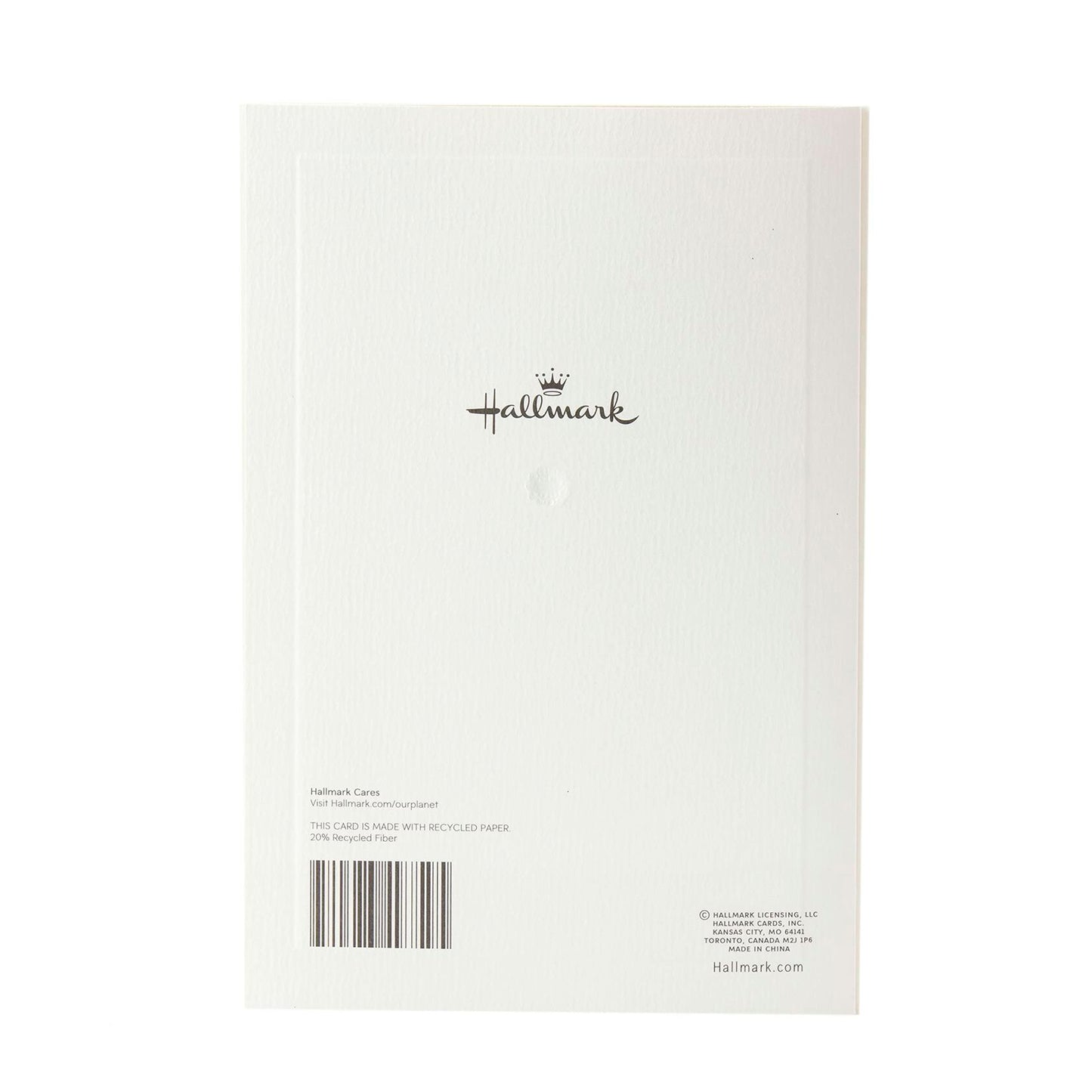 Hallmark Wedding Card Mr. & Mrs. Elegant Design with Envelope