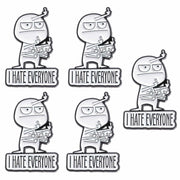 XMTYQ Funny Sarcastic Enamel Pins Set 5pcs Humor Brooch Collection