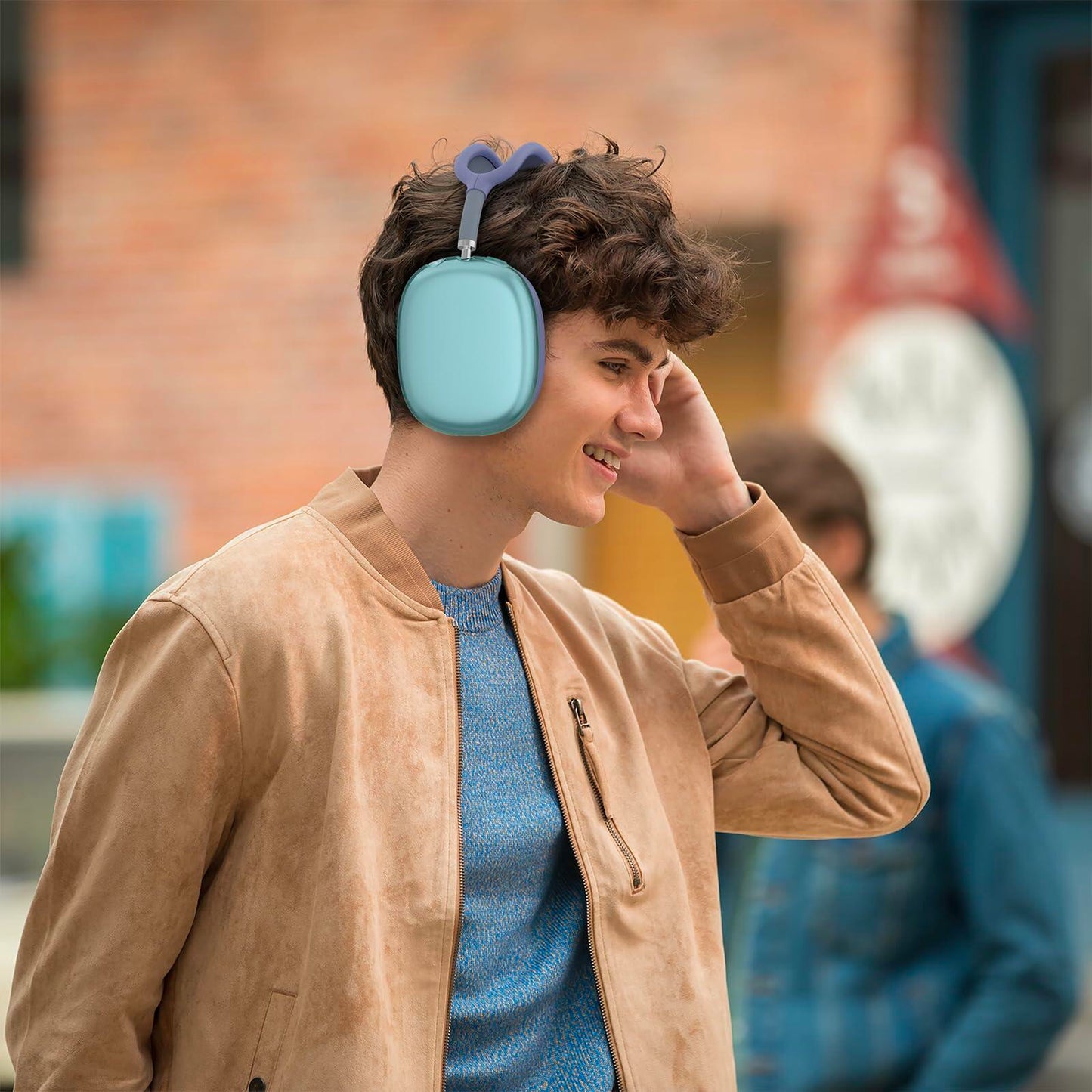 Vanjua AirPods Max Case Cover 3-in-1 Clear Silicone Protector 2024/2020