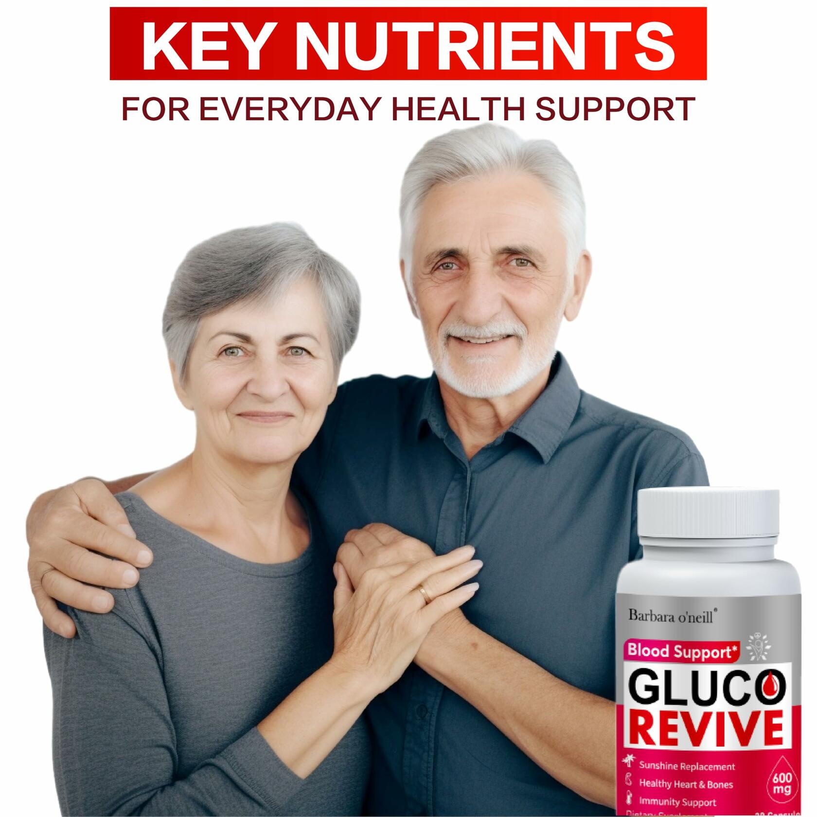 BestBy05/27 Barbara o'neill Gluco Revive Advanced Formula Capsules 30 Count