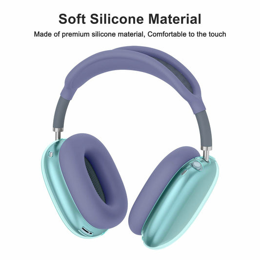 Vanjua AirPods Max Case Cover 3-in-1 Clear Silicone Protector 2024/2020