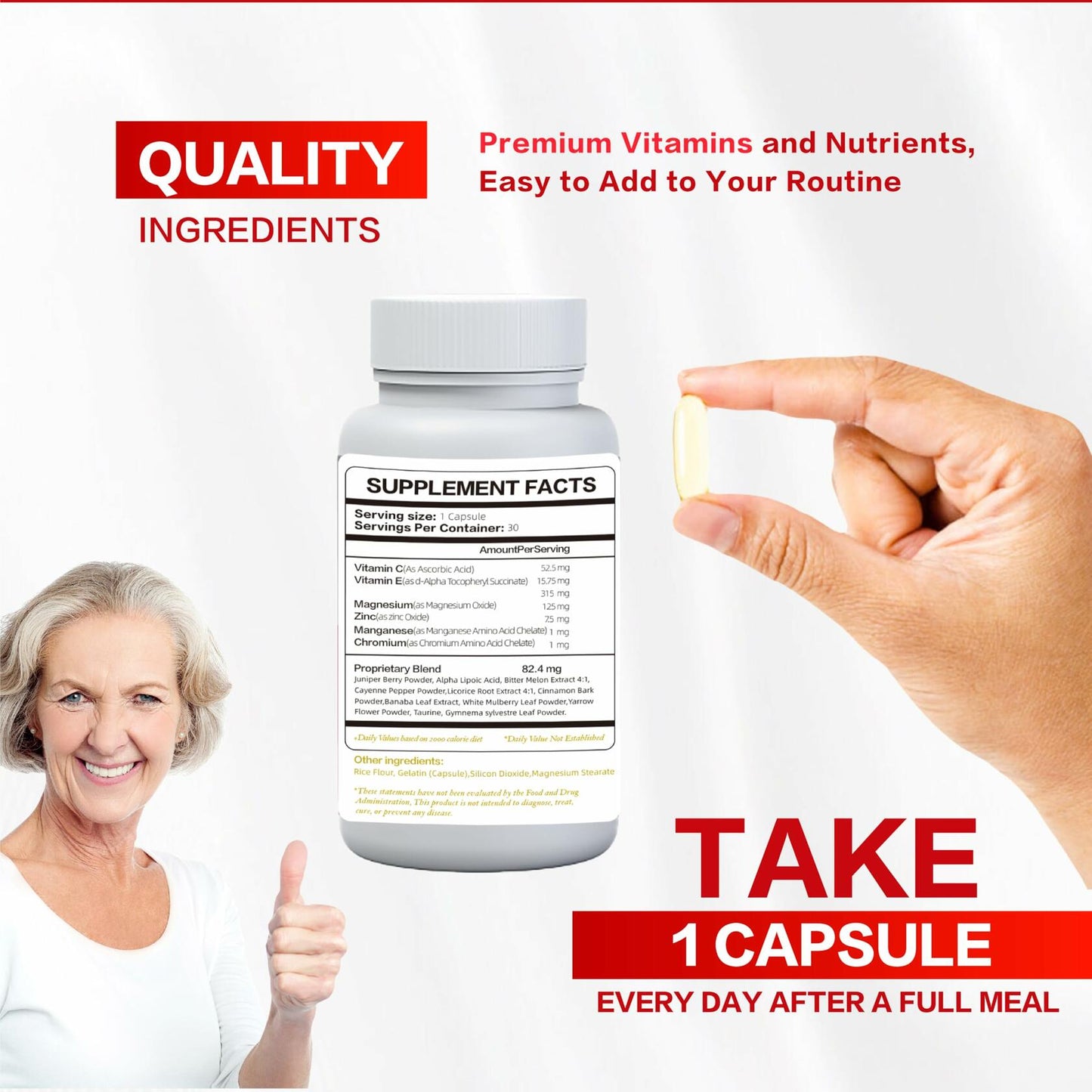 BestBy05/27 Barbara o'neill Gluco Revive Advanced Formula Capsules 30 Count