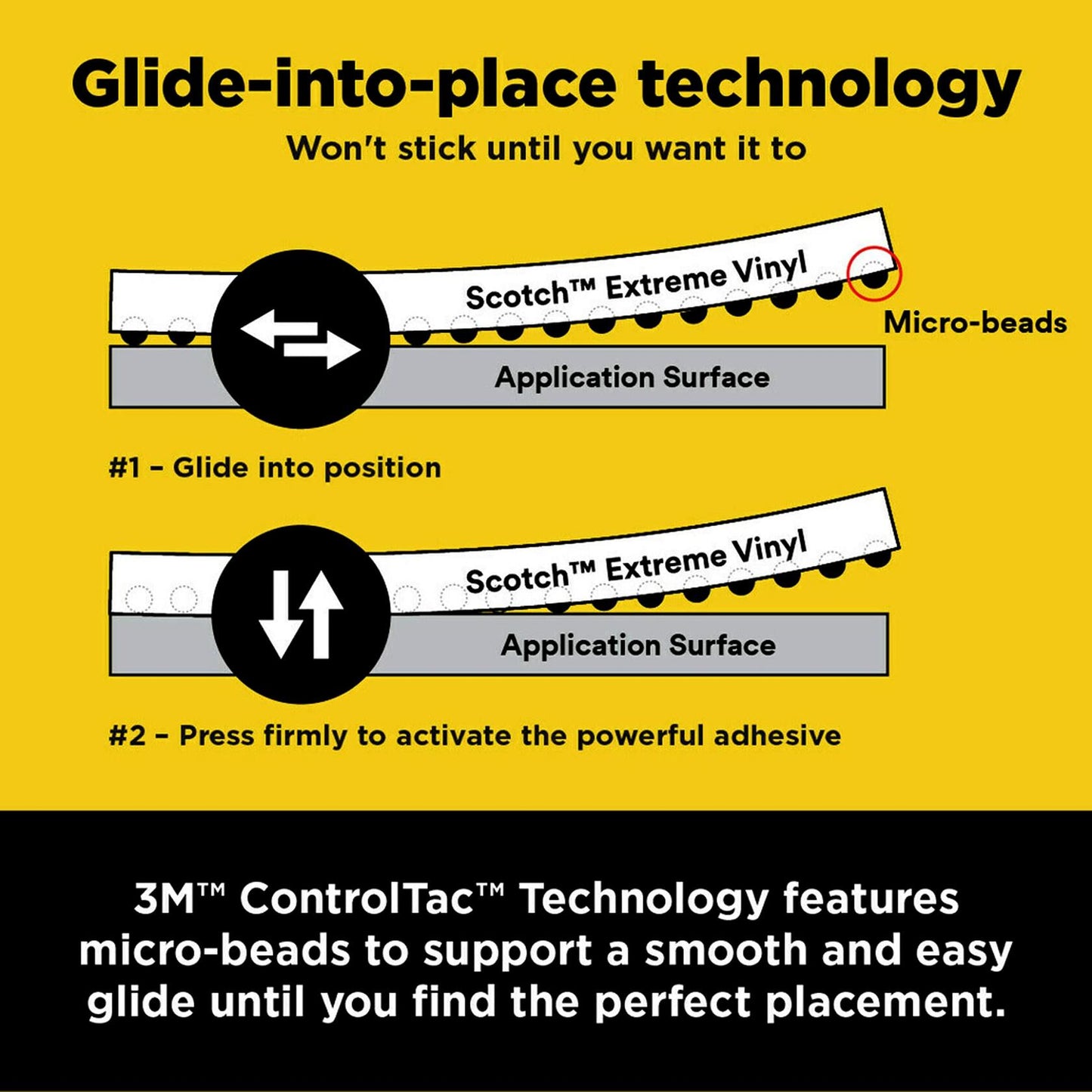 Scotch Extreme Premium Vinyl 12x24in Intense Blue Outdoor Automotive