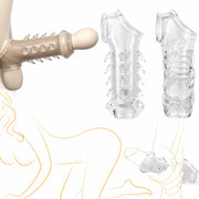 OPEN BOX Sneerbaby Reusable Silicone Sleeves 2pcs Transparent