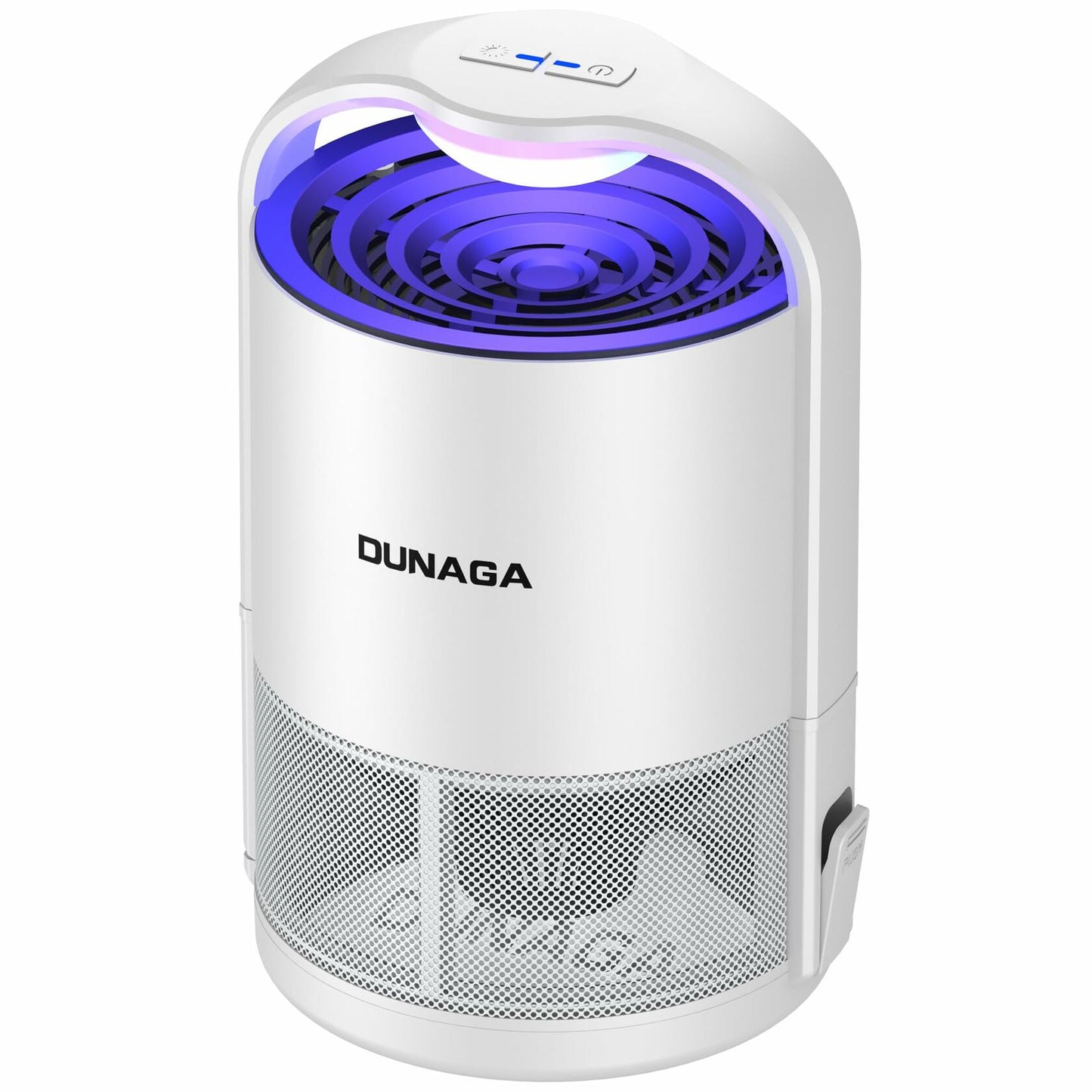 DUNAGA Fly Traps Indoor with 10 Sticky Glue Boards White Bug Zapper